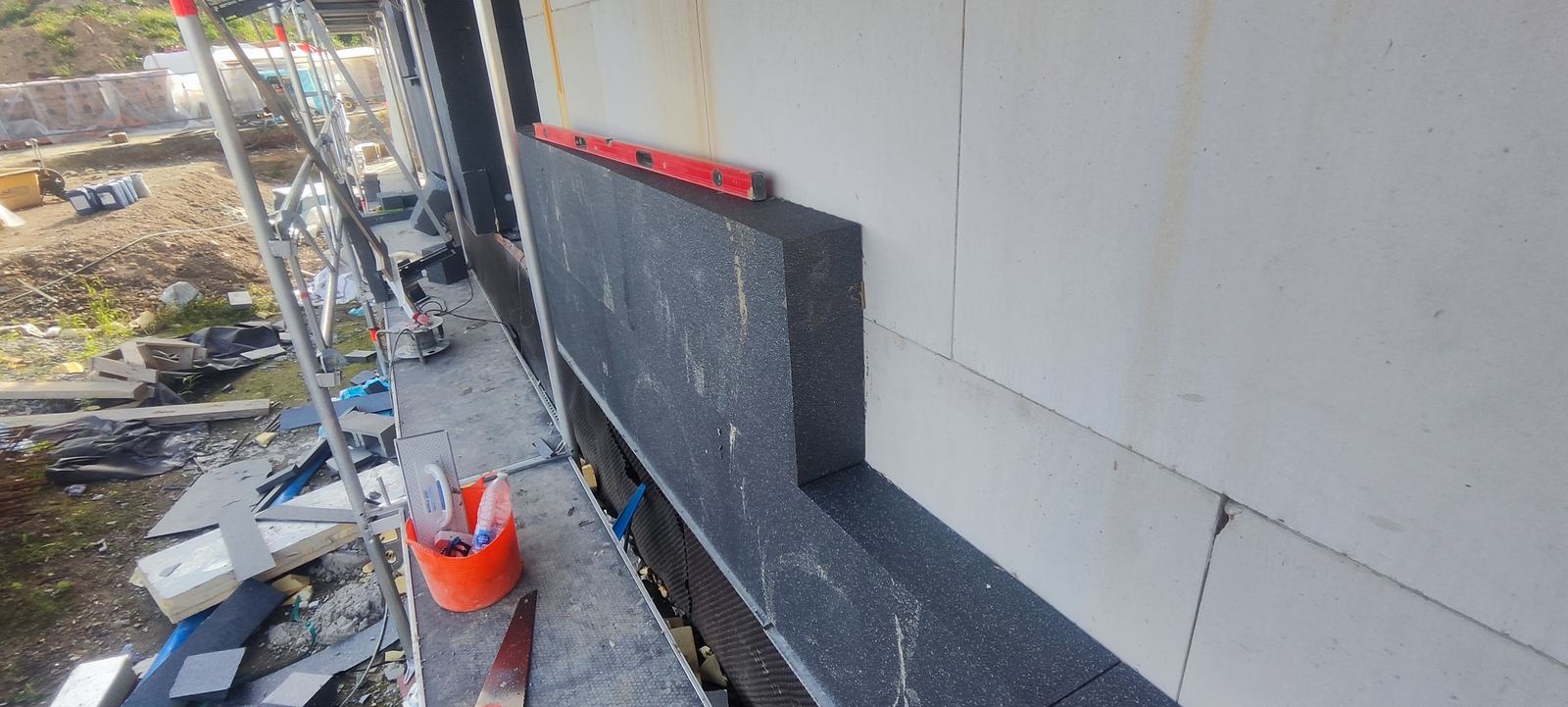 Détail pose isolation EPS IsolationPro