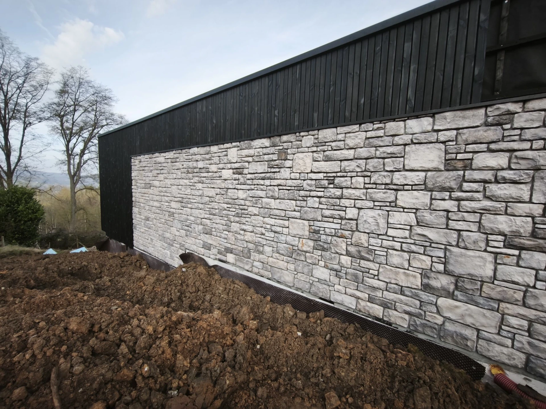 chantier isolation pierre en province de Namur